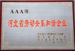河北省勞動關系和諧企業(yè)