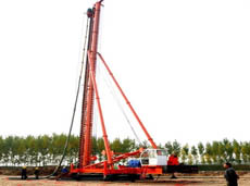 CFG-30米液壓步履式長螺旋鉆機